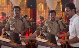 Actor Jagadeesh singing knanaya church (Image Source: Instagram)