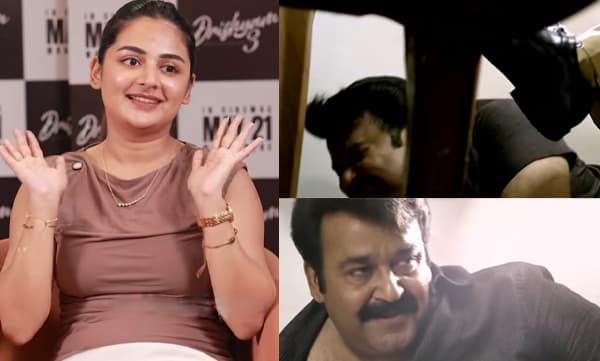 Esther Anil about fighting scenes of mohanlal (Image Source: Instagram)