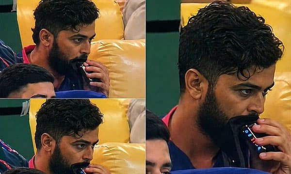 പുകവലിച്ച് വിവാദത്തിലായി റിയാന്‍ പരാഗ്: ഡ്രസ്സിംഗ് റൂമില്‍ ഇലക്‌ട്രോണി സിഗററ്റ് വലിച്ചതായി ആരോപണം