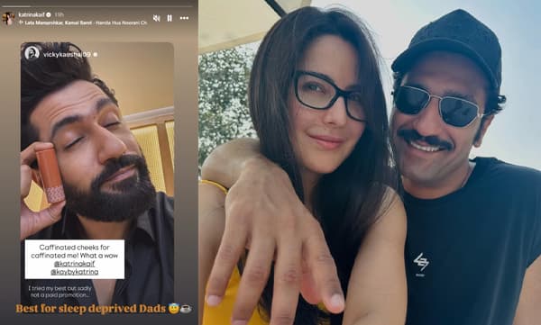 Katrina Kaif's 'Sleep Deprived Dads' remark on Vicky Kaushal (Image Source: Instagram)