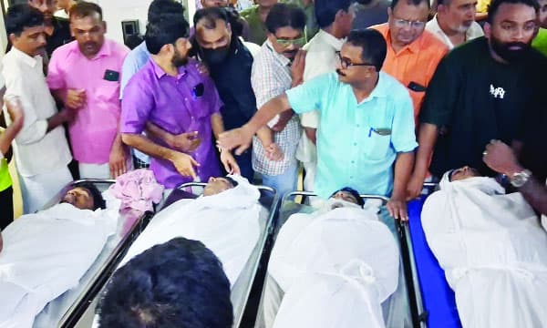 സംഘം വ്യൂ പോയിന്റില്‍ എത്തിയത് കാറ്റുകൊള്ളാനും സംസാരിച്ചിരിക്കാനും ; അപ്രതീക്ഷിതമായി ശക്തമായ മഴയും കാറ്റും മിന്നലും ; മരണമടഞ്ഞത് നാലുപേര്‍