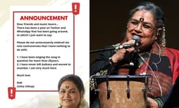 Usha Uthup clarifies on the controversy surrounding on the Bengali song 'Didi' (Image Source: Instagram)