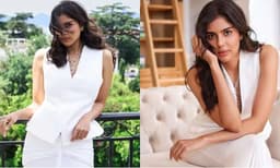 വെളള നിറത്തിലുളള ടോപ്പും സ്‌കര്‍ട്ടും; കാന്‍ ചലച്ചിത്ര മേളയില്‍ തിളങ്ങി കല്യാണി പ്രിയദര്‍ശന്‍
