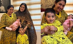 ഷംനയുടെ മക്കളെ കൊഞ്ചിച്ച് നടി തെസ്‌നി ഖാന്‍; മനോഹര ചിത്രങ്ങള്‍ക്ക് ലൈക്കടിച്ച് ആരാധകര്‍ 
