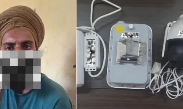 ദേശീയപാതയിൽ സിസിടിവി സ്ഥാപിച്ച് പാകിസ്ഥാന് വേണ്ടി ചാരവൃത്തി: ഒരാൾ പിടിയിൽ