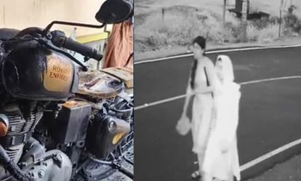 ഉറപ്പിച്ച വിവാഹത്തില്‍ നിന്നും പിന്മാറി ; പോലീസുകാരന്റെ പോര്‍ച്ചിലിരുന്ന ബൈക്ക് കത്തിച്ചു ; എന്‍ട്രന്‍സ് കോച്ചിംഗിന് പഠിക്കുന്ന യുവതികള്‍ പിടിയില്‍