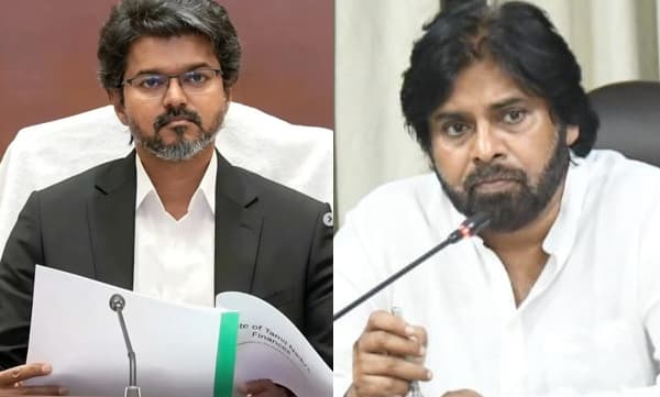 വിജയ് യോട് എനിക്ക് അസൂയ തോന്നി, കട്ടൗട്ട് വെച്ച് അദ്ദേഹം മന്ത്രിയായി; 15 വര്‍ഷമായിട്ട് ഞാന്‍ തെരുവുകളില്‍ അലഞ്ഞു നടക്കുന്നു; പവന്‍ കല്യാണ്‍ 
