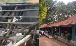 പ്രവേശനോത്സവ ദിനം തന്നെ തിരുവനന്തപുരത്ത് സ്‌കൂൾകെട്ടിടഭാഗം തകർന്നുവീണു; നടപടി സ്വീകരിക്കുമെന്ന് മന്ത്രി 