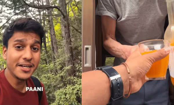 വെള്ളം ചോദിച്ചപ്പോള്‍ ദമ്പതികള്‍ നല്‍കിയത് ഉച്ചഭക്ഷണം: ജപ്പാനിലെ ആതിഥ്യമര്യാദയെ പ്രശംസിച്ച് ഇന്ത്യന്‍ യുവാവ്
