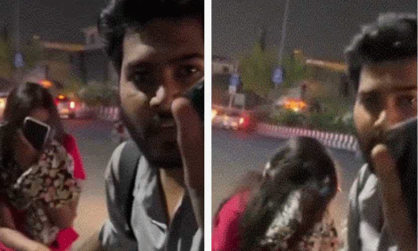 ലിഫറ്റ് ചോദിച്ച് ബൈക്കില്‍ കയറി യുവാവിന്റെ ഫോണ്‍ തട്ടാന്‍ ശ്രമം, യുവതിക്ക് കിട്ടിയത് എട്ടിന്റെ പണി: വീഡിയോ വൈറല്‍ 
