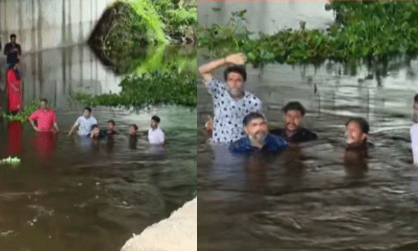 ദേശീയപാത നിര്‍മാണം ദുരിതമായെന്ന് പരാതി; ചേര്‍ത്തലയില്‍ പ്രതിഷേധം