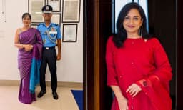 കീര്‍ത്തിചക്രയുടെ തിളക്കത്തില്‍ ഗഗൻയാൻ ഗ്രൂപ്പ് ക്യാപ്റ്റൻ പ്രശാന്ത് ബാലകൃഷ്ണന്‍ നായര്‍; ഭാര്യയെന്ന നിലയില്‍ അഭിമാനനിമിഷം പങ്കിട്ട് ലെന