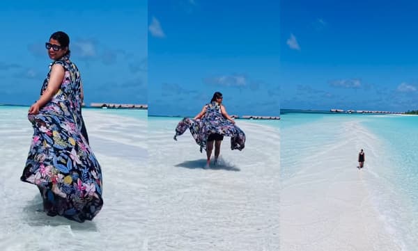 Amritha Suresh enjoys vaccation (Image Source: Instagram)