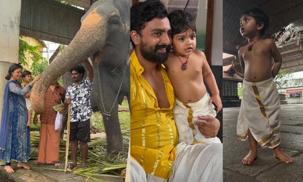 Amala Paul birthday wish for her son (Image Source: Instagram)
