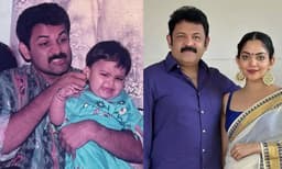   ' ചെറുപ്പത്തില്‍ ഞാന്‍ വെറുതെ കരയുന്നത് കാണാന്‍ അച്ഛനും അമ്മയും എന്നെ വഴക്കുപറയുന്നതുപോലെ അഭിനയിക്കുമായിരുന്നു' ; അച്ഛന് പിറന്നാള്‍ ആശംസിച്ച് അഹാന 
