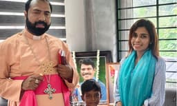   ' നന്ദി തിരുമേനി, എന്റെ ഭാഗത്ത് നിന്നും അങ്ങേയ്ക്ക് ഉണ്ടായ വിഷമത്തിന് മാപ്പ്' ; ബിഷപ്പ് നോബിള്‍ ഫിലിപ്പിനൊപ്പമുളള ചിത്രം പങ്കിട്ട് രേണു സുധി 
