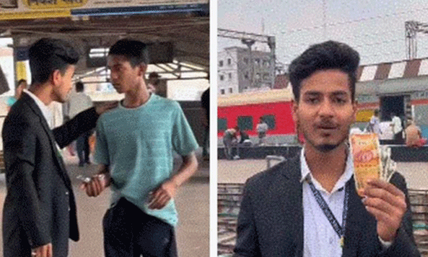 വ്യാജ ടിടിഇയായി വേഷംകെട്ടി, അരമണിക്കൂറിനുള്ളില്‍ യാത്രക്കാരില്‍ നിന്നും പിരിച്ചത് 1200 രൂപ: ഇന്‍ഫ്ളുവന്‍സറുടെ വീഡിയോ വന്‍ ചര്‍ച്ചയാകുന്നു
