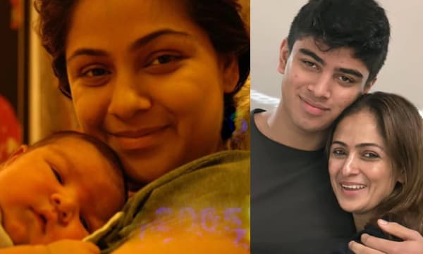 Simran's birthday wish for son adheep (Image Source: Instagram)