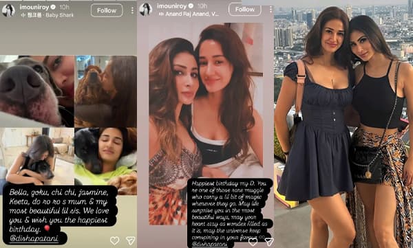 Mouni Roy pens sweet birthday note for 'lil sis' Disha Patani (Image Source: Instagram)