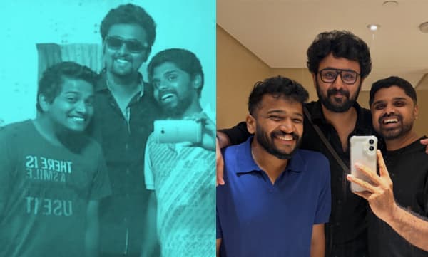 Abhinav Sunder Nayak, Basil Joseph and Ganesh Raj (Image Source: Instagram)