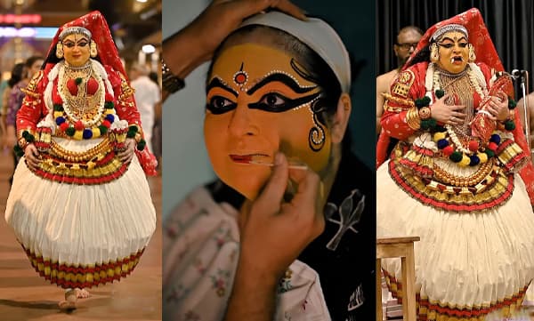 ഗുരുവായൂരപ്പന്റെ മുന്നില്‍ ‘പൂതനാമോക്ഷം’ കഥകളിയിലെ പൂതനയുടെ സൂക്ഷ്മഭാവങ്ങൾ പകര്‍ന്നാടി രശ്മി സോമന്‍; ഒരുപാട് നാളത്തെ ആഗ്രഹമെന്ന് കുറിച്ച് താരം 