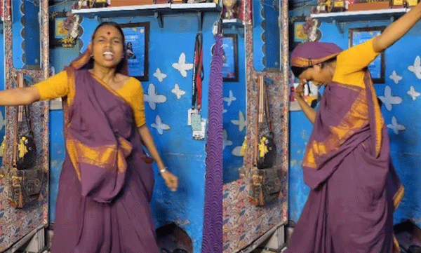 സാരിയിലും സൂപ്പര്‍ മൂണ്‍വോക്ക്! മൈക്കല്‍ ജാക്‌സണെ അനുസ്മരിപ്പിച്ച് യുവതിയുടെ കിടിലന്‍ ഡാന്‍സ്, വീഡിയോ വൈറല്‍ 
