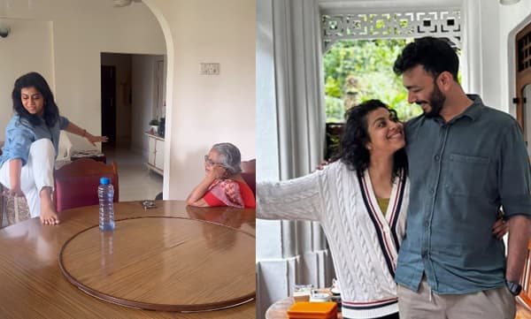 ഈ പാട്ടിന് ആരും ഇങ്ങനെ ഡാൻസ് ചെയ്യില്ല;  മുത്തശ്ശിക്ക് മുന്നിൽ ശ്രുതിയുടെ വെറൈറ്റി ചുവടുകൾ; വീഡിയോയുമായി ഭർത്താവ് ഫ്രാൻസിസ്