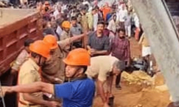 കൊട്ടാരക്കര ടിപ്പര്‍ അപകടം : മരണമടഞ്ഞ മൂന്നുപേരെയും തിരിച്ചറിഞ്ഞു; ടിപ്പര്‍ഡ്രൈവര്‍ ചികിത്സയില്‍