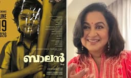    ' ഗംഭീര ചിത്രം, ആദ്യ ഫ്രെയിം മുതല്‍ ആകര്‍ഷിക്കും' ; ചിദംബരത്തിന്റെ ' ബാലനെ' പ്രശംസിച്ച് രാധിക ശരത്കുമാര്‍ 
