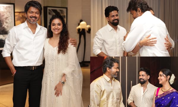 Keerthy Suresh birthday wish for CM Joseph Vijay  (Image Source: Instagram)