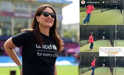 Kareena Kapoor plays cricket with Taimur Ali Khan (Image Source: Instagram)