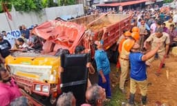 ടിപ്പര്‍ ലോറി പാഞ്ഞുകയറി കുട്ടിയടക്കം 3 പേര്‍ മരിച്ചു