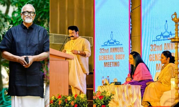 VK Sreeraman share mohanlal's speech in AMMA (Image Source: Facebook)