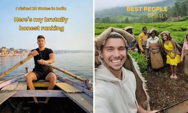 "കേരളം മികച്ചതാണ്, ദില്ലി അത്ര പോരാ"; ഇന്ത്യൻ സംസ്ഥാനങ്ങളെക്കുറിച്ചുള്ള ജർമ്മൻ വ്ലോഗറുടെ തുറന്നുപറച്ചിൽ വൈറലാകുന്നു
