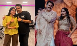Swasika Vijay share her fan girl moment with mohanlal (Image Source: Instagram)