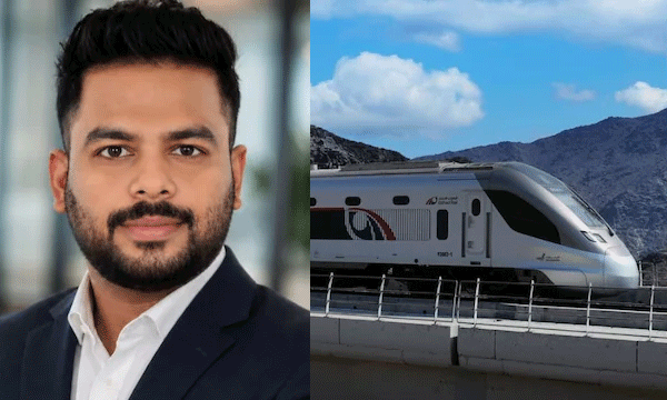 യു.എ.ഇ.യുടെ പുത്തന്‍ ഇത്തിഹാദ് റെയിലിന്റെ ആദ്യ ഇന്ത്യന്‍ ട്രെയിന്‍ ക്യാപ്റ്റന്‍ മലയാളി