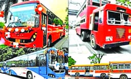 ആദ്യം ചുവപ്പ്‌, പിന്നെ നീല; ബംഗാളിലെ
ബസുകള്‍ക്ക്‌ ഇനി കാവിനിറം