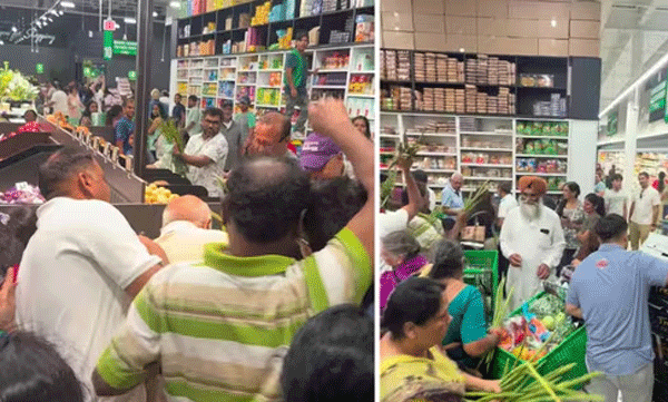 ന്യൂജേഴ്സിയിൽ ഉദ്ഘാടനത്തിനിടെ നാടൻ ചന്തയായി മാറി ഇന്ത്യൻ കട; ഓഫർ മഴയില് ഇരച്ചുകയറിയത് വന് ജനക്കൂട്ടം