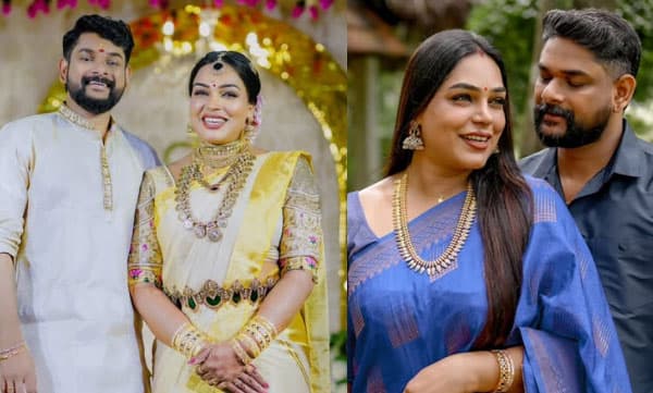  ' ഒരു വര്‍ഷം എങ്ങനെ കടന്നുപോയി എന്ന് അറിഞ്ഞില്ല' ; വിവാഹവാര്‍ഷിക ദിനത്തില്‍ കുറിപ്പുമായി സീമ വിനീത് 
