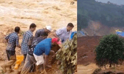 വയനാട് മണ്ണിടിച്ചിൽ ദുരന്തം ;  ദുരിതശ്വാസ ക്യാമ്പ് തുറന്നു  ,  വയനാട്ടില്‍ റെഡ് അലേർട്ട്
