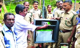 കാട്ടാന ശല്യം; ജനകീയ 
ഫെന്‍സിങ്‌ സ്‌ഥാപിച്ചു