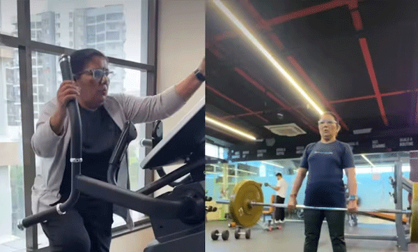 പ്രായം ഒരു തടസ്സമല്ല!  61 കാരിയുടെ ഫിറ്റ്നസ് ഡെഡിക്കേഷൻ വീഡിയോ വൈറൽ