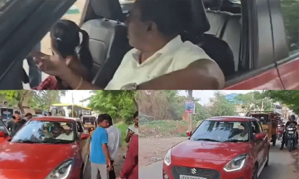 ഗിന്നസ് റെക്കോർഡ് മോഹം വരുത്തിവെച്ച വിന; കൊച്ചുമകളെക്കൊണ്ട് കാറോടിപ്പിച്ച എസ്‌ഐക്ക് സസ്പെൻഷൻ
