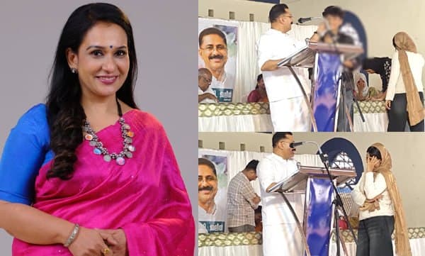 Maala parvathy supports former minister KT Jaleel (Image Source: Facebook)