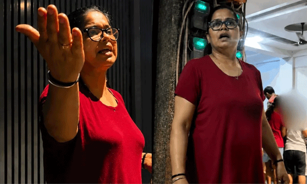 "ഗൂണ്ടായിസമോ അതോ ഡ്രൈവിംഗോ?": യാത്രക്കൂലി തര്‍ക്കത്തില്‍ ​നടുറോഡില്‍ ക്യാബ് ഡ്രൈവറുമായി വാക്കേറ്റത്തിലേര്‍​പ്പെട്ട് യുവതി, വീഡിയോ