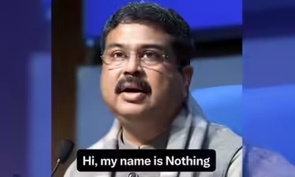 പ്രധാനമന്ത്രിയുടെ പ്രഖ്യാപനത്തിനെതിരെ 'മൈ നെയിം ഈസ് നത്തിങ്' ട്രോളുമായി സിജെപി