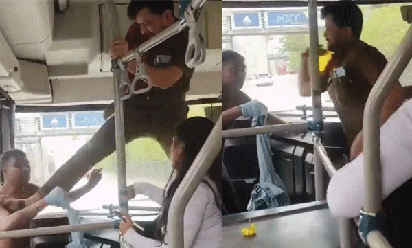 'അതിക്രമിച്ചാൽ കളി മാറും'; യുവതിയോട് അപമര്യാദയായി പെരുമാറിയ ആളെ മര്‍ദ്ദിച്ചവശനാക്കി ബസ് ഡ്രൈവർ; കയ്യടിച്ച് സോഷ്യല്‍ മീഡിയ
