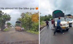 ചുരത്തിൽ അഭ്യാസപ്രകടനം; പിക്കപ്പ് ട്രക്ക് വെട്ടിച്ചുമാറ്റി ഭീകരാന്തരീക്ഷം സൃഷ്ടിച്ച ഡ്രൈവറെ സാഹസികമായി കീഴ്പെടുത്തി യാത്രക്കാർ!