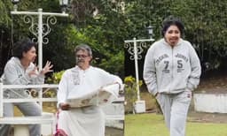 ' അച്ഛാ കുറച്ച് പൈസ വേണം അര്‍ജെന്റാ' ; പാരഡി ഗാനത്തിന് റീലൊരുക്കി തെസ്‌നി ഖാന്‍ 
