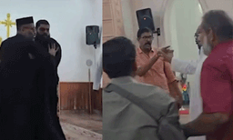 പിറമാടം പള്ളിയില്‍ വൈദികരുടെ സംഘര്‍ഷം; ഓര്‍ത്തഡോക്സ്-യാക്കോബായ വിഭാഗങ്ങള്‍ക്കെതിരെ ജാമ്യമില്ലാ വകുപ്പ് പ്രകാരം കേസെടുത്ത് പോലീസ്
